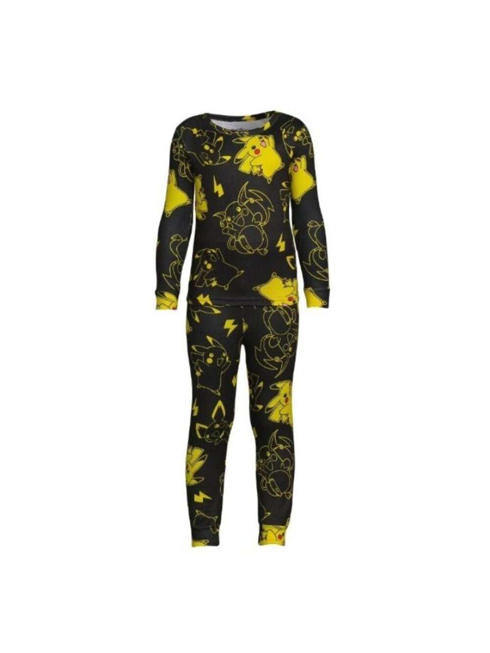 Nintendo Boys Pokémon Pikachu All Over Print 2-Piece Pajama Set Sz 4 - NWT